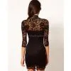 Lace Floral Dress C7020 thumbnail-2