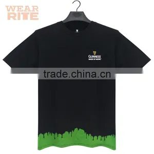 Wholesale Short Sleeve O-Neck Printed Cotton t Shirt thumbnail-1