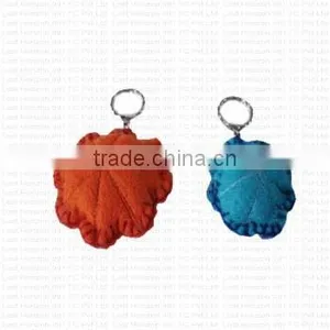 Felted Butterfly Shape Key Ring. thumbnail-3