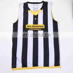 Fashion Sport Mens New Soccer Stripes Cool Fit Vest thumbnail-1