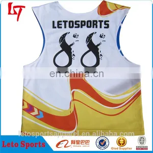 Custom Dye Sublimation Reversible Reversible Team Training Lacrosse Sleeveless Shirts/jerseys/gear Reversible Lacrosse Wear thumbnail-2
