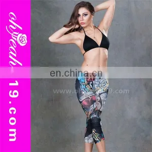 Cheap Printed Short Tight Leggings Pictures in Summer thumbnail-1