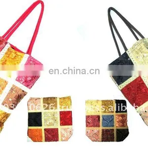 Embroidered Patchwork Hand Bag thumbnail-2