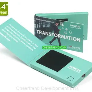Creative Design 2.8/4.3/5.0/7.0/10.1lcd Video Brochure For Wedding Invitation thumbnail-5