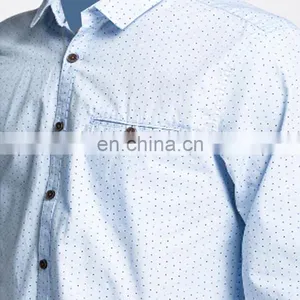 Top Quality Casual Men Dress Shirt for Business Party thumbnail-5