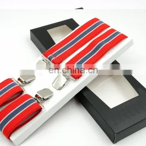 Yiwu Wholesale Fashion X Shape Jacquard Braces Suspenders for Men Custom Suspenders Men's Suspenders thumbnail-3