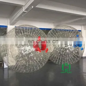 HI PVC/TPU Inflatable Zorbing Ball Inflatable Water Zorb Balls Rental for Sale thumbnail-6