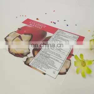 Factory Manufacture Customized Durable Strong Self Adhesive PE/PVC Sticker Printing With Letter thumbnail-1