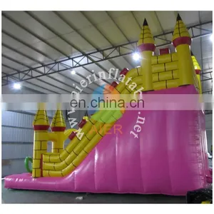 Pink Inflatable Slide thumbnail-3