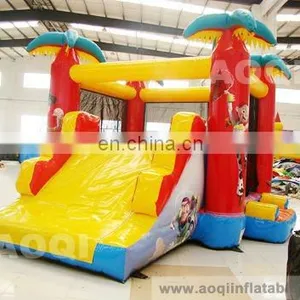 AOQI Best Design Inflatable Toy Inflatable Combo Funny Inflatable Bouncer With Slide for Kids thumbnail-1