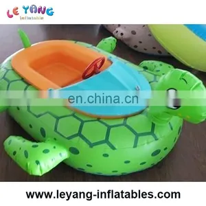 Inflatable Water Bumper Cars for Kids / Swimming Pool Aqua Paddler Boat For Kids thumbnail-5