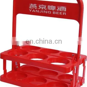 Elegant Red Plastic Beer Rack thumbnail-1