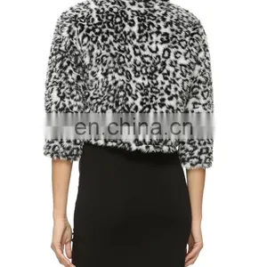 Beautiful Animal Fur Shrunken Jacket for Women thumbnail-2