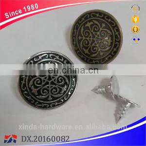 High Quality Electroplated Brass Button for Jeans, Denim and Jacket thumbnail-6