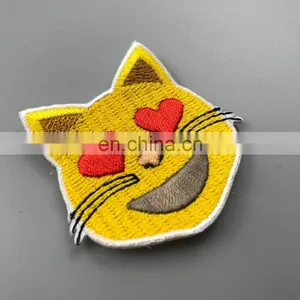 Cheap Price Cute Items Woven Emoji Patches thumbnail-6