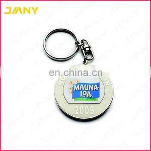 Custom Printing Logo Metal Key Chain With Ring thumbnail-5