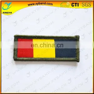 Square Country Flag Patches thumbnail-1