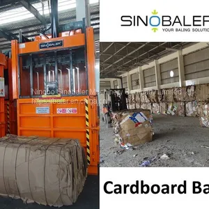 Cardboard Balers Machine in Cardboard Recycling thumbnail-1