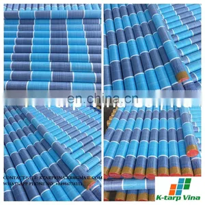 B/w/B Stripe Tarpaulin Sheet/Roll Canvas , Light Duty, Korea Standard, Best Quality, Best Price thumbnail-1