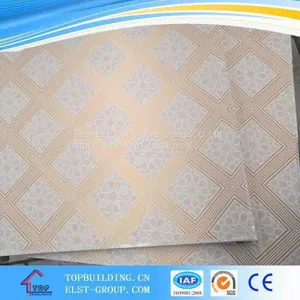 PVC Laminated Gypsum Ceiling Tile/PVC Gypsum Ce thumbnail-3