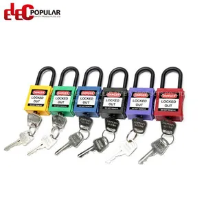38mm Insulation Shackle Safety Padlocks EP-8531~EP-8534 ABS Safety Padlock thumbnail-4