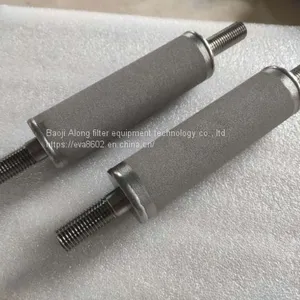 Fluid Filtration SS316 Sintered Filter Pipe , Porous Tube Cylinder With High Strength and Sturdy and Durable thumbnail-1