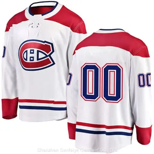 100% Quality Polyester Hockey Jersey Training Uniforms Team Wear Ice Hockey Jerseys thumbnail-5