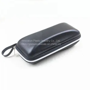 Large-sized Sports Sunglasses Case; Creative Zippered Myopic Eyewear Case thumbnail-1