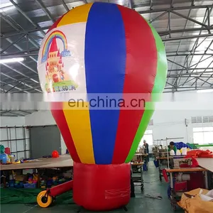 5m Tall Outdoor Advertising Inflatable Ground Balloon Hot Air Balloon For Event Decoration on Sale thumbnail-3