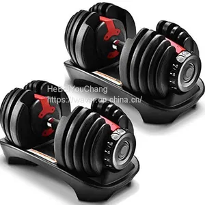 Wholesale Gorilla Gadgets Adjustable Dumbbell 2.5-52.5 Lb, Compact Gym Weight, 15 Weight Sets thumbnail-2
