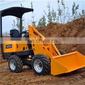 HYSOON 700kg Mini Wheel Loader for Sale thumbnail-5