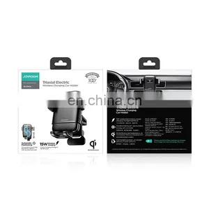 Joyroom JR-ZS216 Qi Charger Fast Charging 15W Phone Stand Mount Holder Wireless Car Charger thumbnail-6