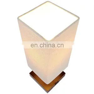 Nordic Modern Domestic and International Hotel Table Lamp Bedside Double Charging USB Table Lamp thumbnail-4