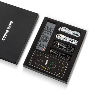 100% Original Snail TM8 Web Celebrity Live Sound Card, Digital Audio, Portable and Mobile, Intelligent Noise Reduction Suitable for Web Celebrity Live Recording and Clipping Home Entertainment thumbnail-5