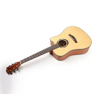 Factory High Quality 41 Inch Acoustic Guitar L820A With Spruce Top for Sale thumbnail-1