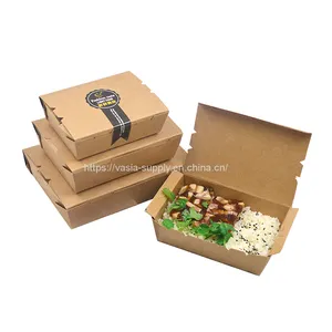 Biodegradable Food Grade Cardboard Packaging Fast Food Paper Packaging Boxes thumbnail-1