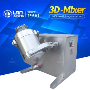 Supply 1000L Tank Mixer, Coffee Powder Mixer, Electric Tank Mixer, External Polishing Powder Mixer thumbnail-4