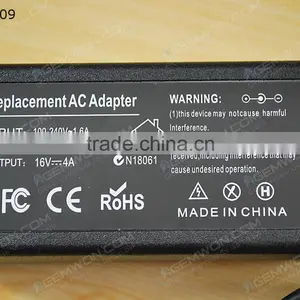High Copy Laptop AC Power Adapter for SONY 16V 4A 6.5*1.4*4.4mm 64W thumbnail-3