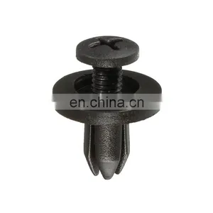 50Pcs Auto Bumper Fastener 6Mm Hole Rivet Retainer Push Engine Cover Car Door Trim Panel Clip Fasteners thumbnail-3