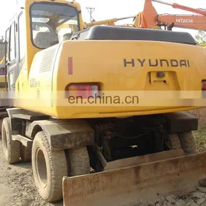 South Korea Hyundai 130w-5 Crawler Excavator on Sale in Shanghai thumbnail-4