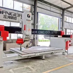 Stone Cutting Bridge Saw 5 Axis GQ-3220D for Marble Granite Sintered Stone Porcelain thumbnail-1