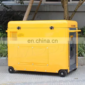 BISON China 3 Phase 400V Silent 5Kw Electric Generator Air Cooled Diesel 5Kw Generator Suppliers thumbnail-5