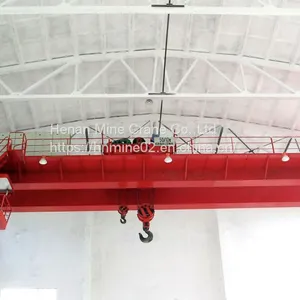 General Type Winch Trolley Double Girder Bridge Crane A6 Heavy Duty thumbnail-4