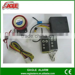 China Motorcycle Alarm Eagle Car Alarm System With Long Distance Control thumbnail-1
