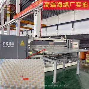 Dongguan Borui Sponge Wave Pattern Press Sponge Wave Pattern Cutting Machine Silencer Sponge Production Machine Equipment thumbnail-1