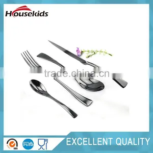 Stainless Steel Flatware Cutlery Set With Mirror Finish Including Fork Spoons Knife Four Piece Tableware Dinner Set thumbnail-1
