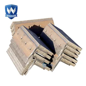 Bimetallic Alloy Wear Steel Plate Wear Parts Wear Resistant Liner for Shield Machine thumbnail-5