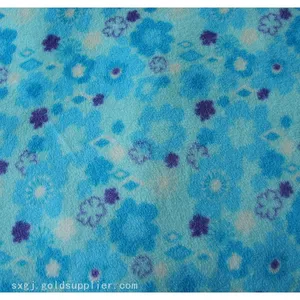 DTY100D/144F Printed Micro Fleece Fabric 150 GSM With Both Side Anti Pilling thumbnail-5