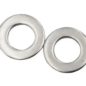 304 Stainless Steel Mechanical Metal Screw Gasket Round Flat Gasket Hardware Flat Washer DIN125 thumbnail-2