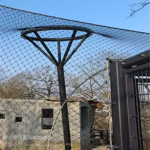 316 316L Zoo/Bird Aviary/Decorative/Anti-Falling/Stainless Steel Flexible Rope Wire Mesh Safety Netting thumbnail-4
